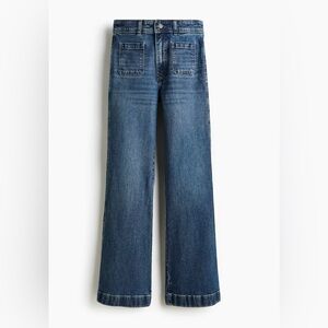 H&M High rise flared jeans